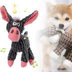 Upgrade Chew Toy for Dogs,  New  Dog Toy Indestructible Stuffed Animals for Dogs, Cute Soft Resistant Squeaky Dog Toys for Heavy Chewers (#A1)