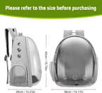 Cat Carrier Backpack Portable Pet Travel Solution Pet Carrier Dog Carrier Backpack Bag Space Capsule for Small Medium Cat Puppy Dog Travel Hiking Walking Camping Up to 17Lb